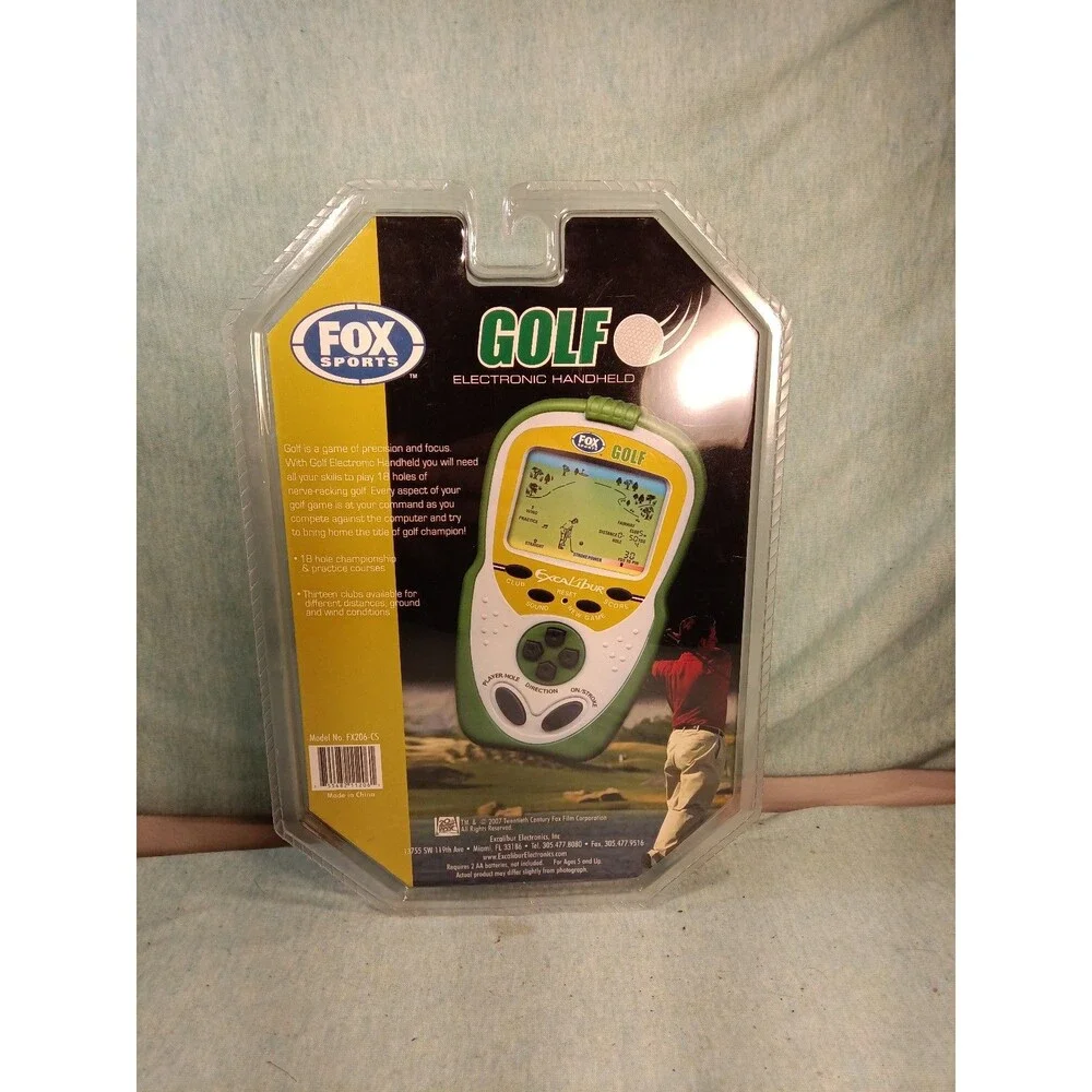 FOX SPORTS GOLF - ELECTRONIC HAND-HELD - NIP - 2007 EXCALIBUR